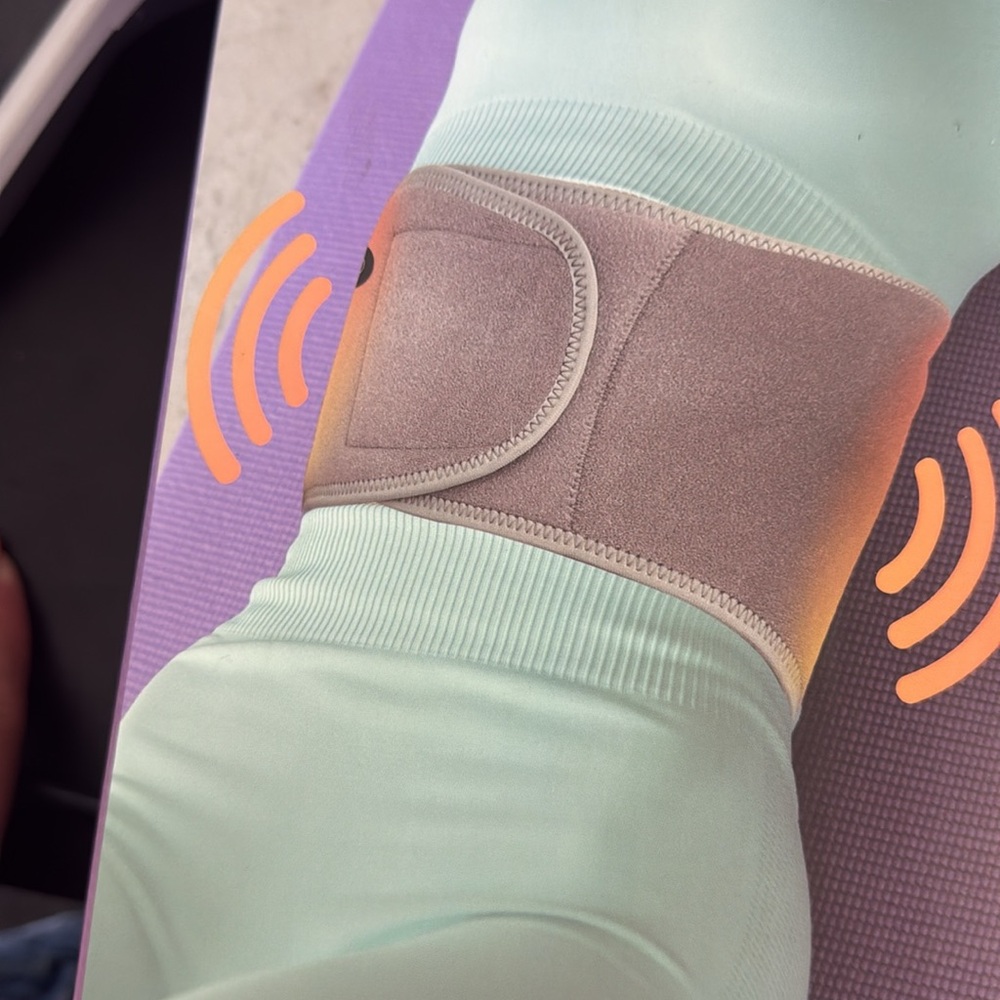 Gray Heating Waist Belt
